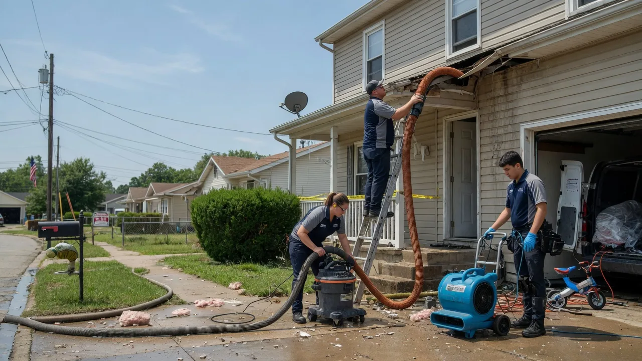 Water Damage Restoration in Hazleton, IN near me